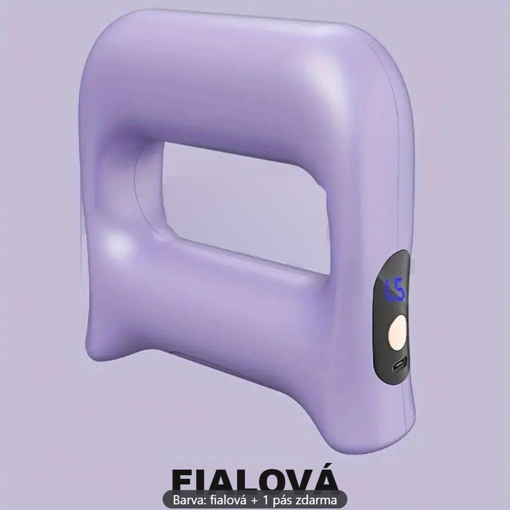 Fialový vibrační masážní kroužek