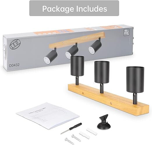 Kambo Moderní LED Stropní Bodové Světlo – 3 Žárovky, Otočné a Naklápěcí Hlavy, Více Barev
