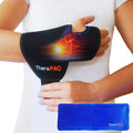 Handgelenkstütze und Kompressionsbandage mit wiederverwendbarem Kalt-Warm-Gelpad
