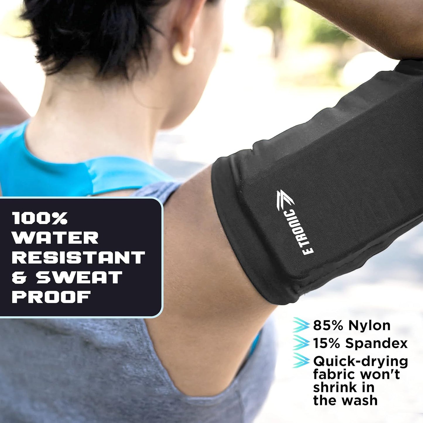 Flexibles Sportarmband und Handyhalter – Universelle Laufhülle fürs Handgelenk