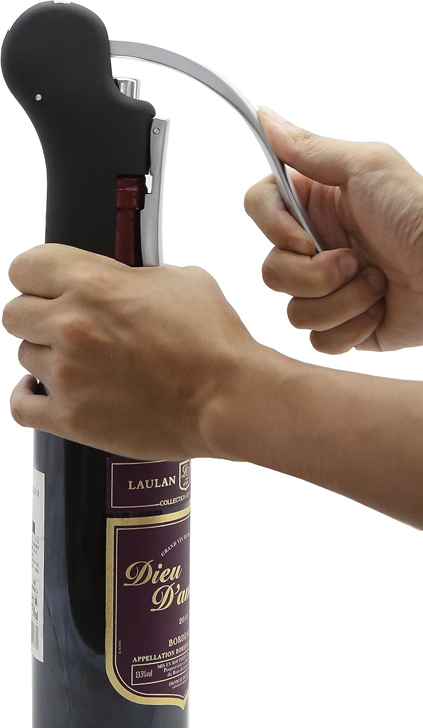 Premium Korkenzieher-Set – Hasen-Typ Weinöffner, Folienabschneider, Ausgießer, Ersatzspirale