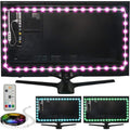 Luminoodle Color RGB TV Hintergrundbeleuchtung – Farbwechselnder LED-Streifen für Monitore und Fernseher