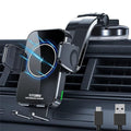 Yitumu A26 15W Qi Kabelloses Auto-Ladegerät – Schnellladefunktion und 360° drehbare Halterung