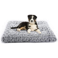 TEFOMATE Kurzhaar Plüsch Hundebett M (Grau)