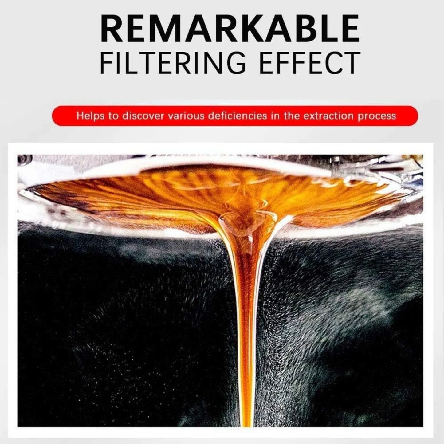 NEOUZA Wiederverwendbarer Kaffeefilter – Edelstahlfilter für Espresso und Kaffeemaschine
