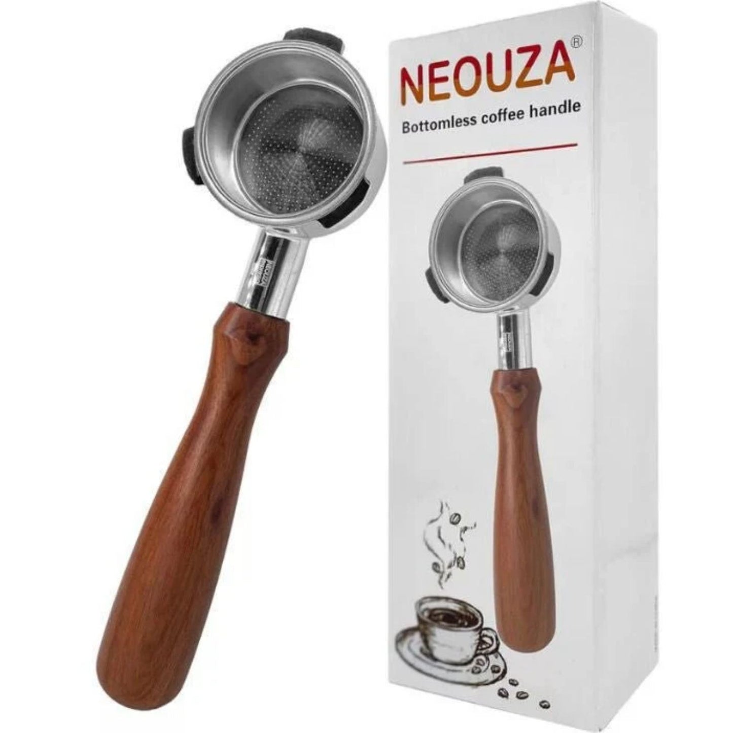 NEOUZA Wiederverwendbarer Kaffeefilter – Edelstahlfilter für Espresso und Kaffeemaschine