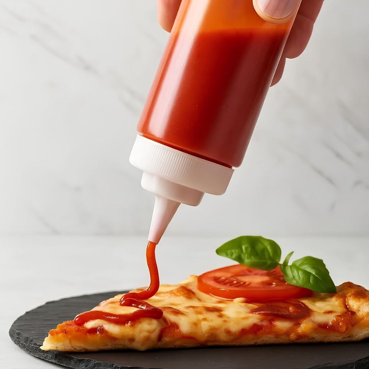 Zestaw Dozowników Butelek – 6 sztuk 230 ml Plastikowa Butelka Do Sosów Do Użytku Kuchennego