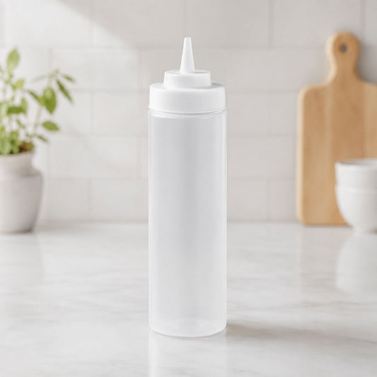 Zestaw Dozowników Butelek – 6 sztuk 230 ml Plastikowa Butelka Do Sosów Do Użytku Kuchennego
