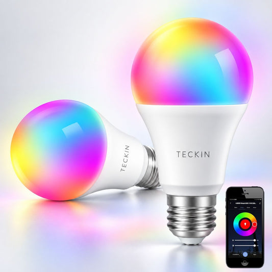 Teckin SB50 Tęczowa Żarówka LED - Energooszczędna i Dekoracyjna