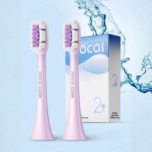 Soocas X3 Pro / X3U / V1 / BH01 Szónikus Fogkefe Pótfej – 2 db