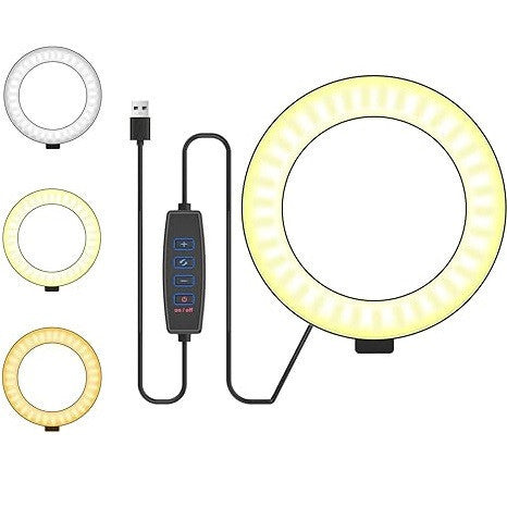 Pozliv 22 cm Ringlicht Ohne Stativ