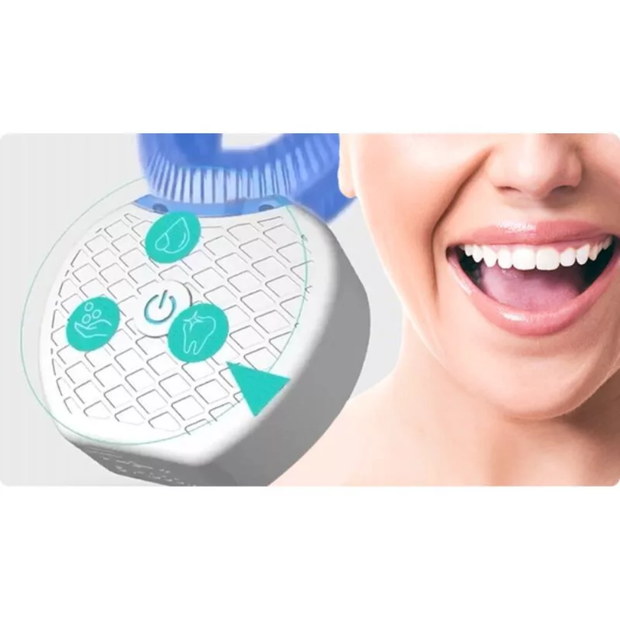 <h1>SonicGlow U-Alakú </h1><h1>Elektormos Fogkefe</h1>