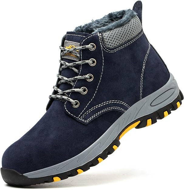 SROTER Stahlverstärkte Stiefel Blau