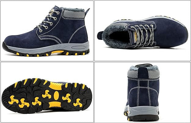 SROTER Stahlverstärkte Stiefel Blau