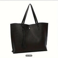 Modische Damenhandtasche (schwarz)