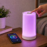 Lampă de birou LED USB-C, tactilă – luminozitate reglabilă, memorare, lumină fără pâlpâire