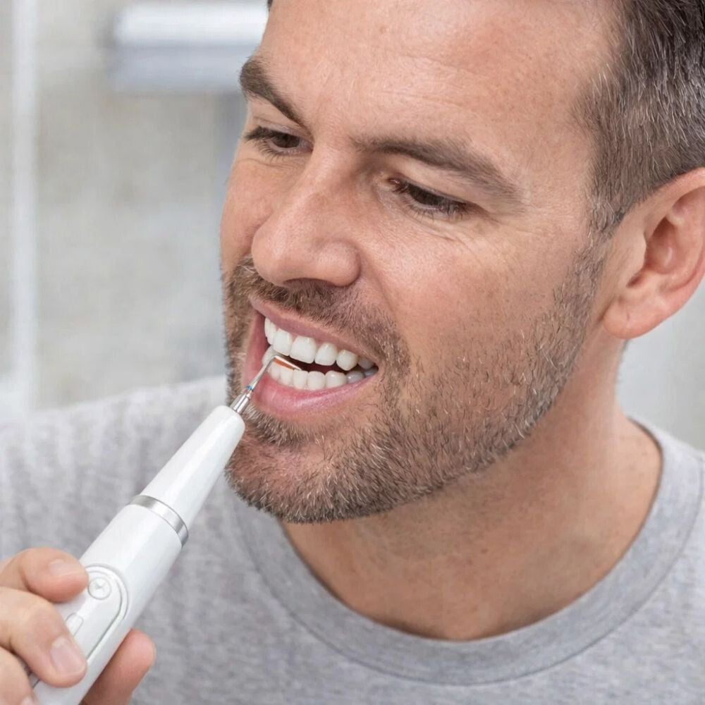 Ultraschall-Zahnsteinentferner - Wasserdicht, LED-Anzeige, 5 Modi