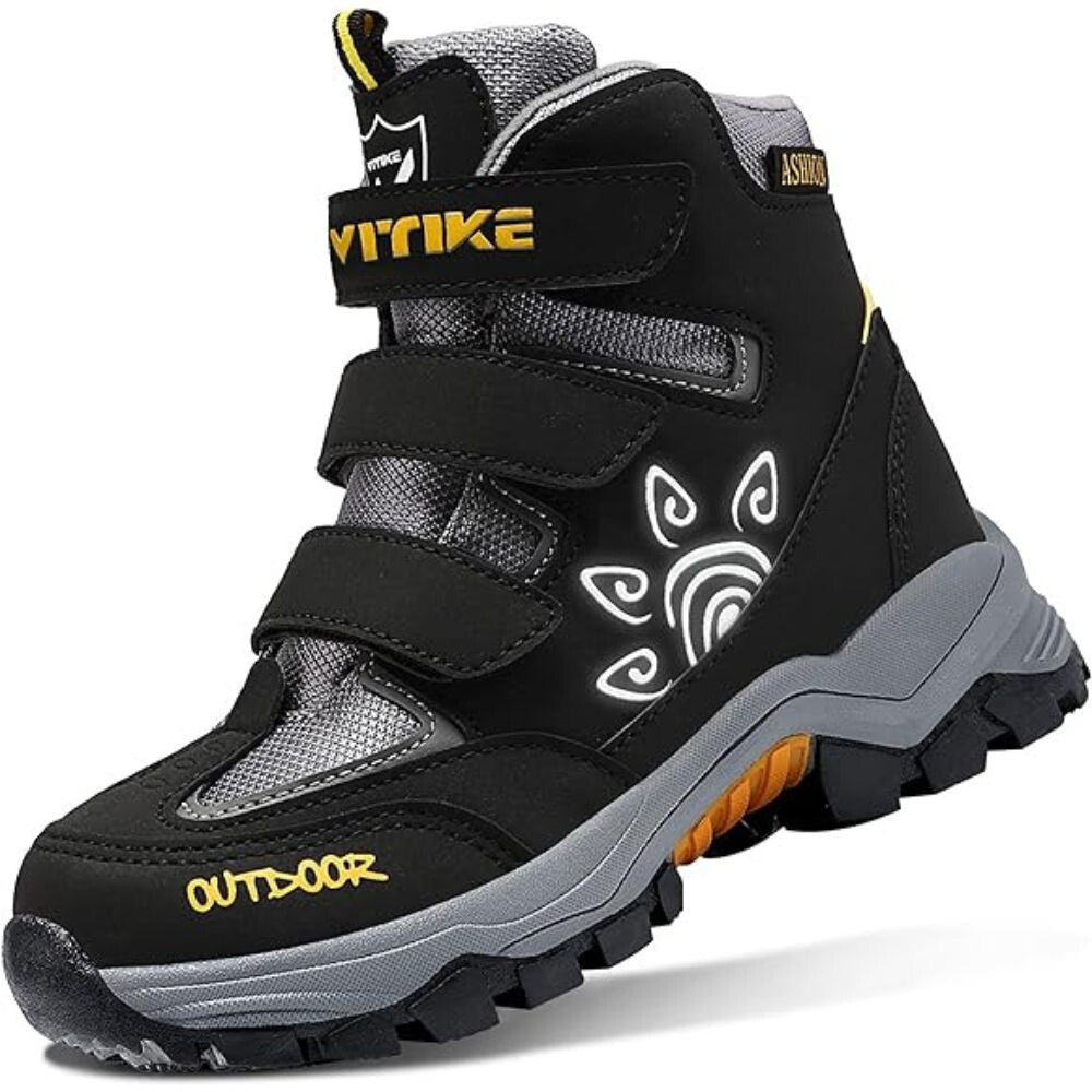 ASHION Winterschuhe Gelb-Schwarz