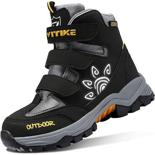 ASHION Winterschuhe Gelb-Schwarz