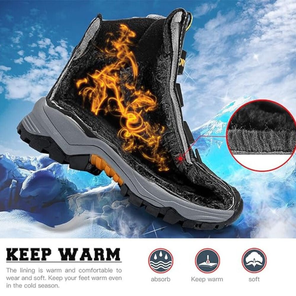 ASHION Winterschuhe Gelb-Schwarz