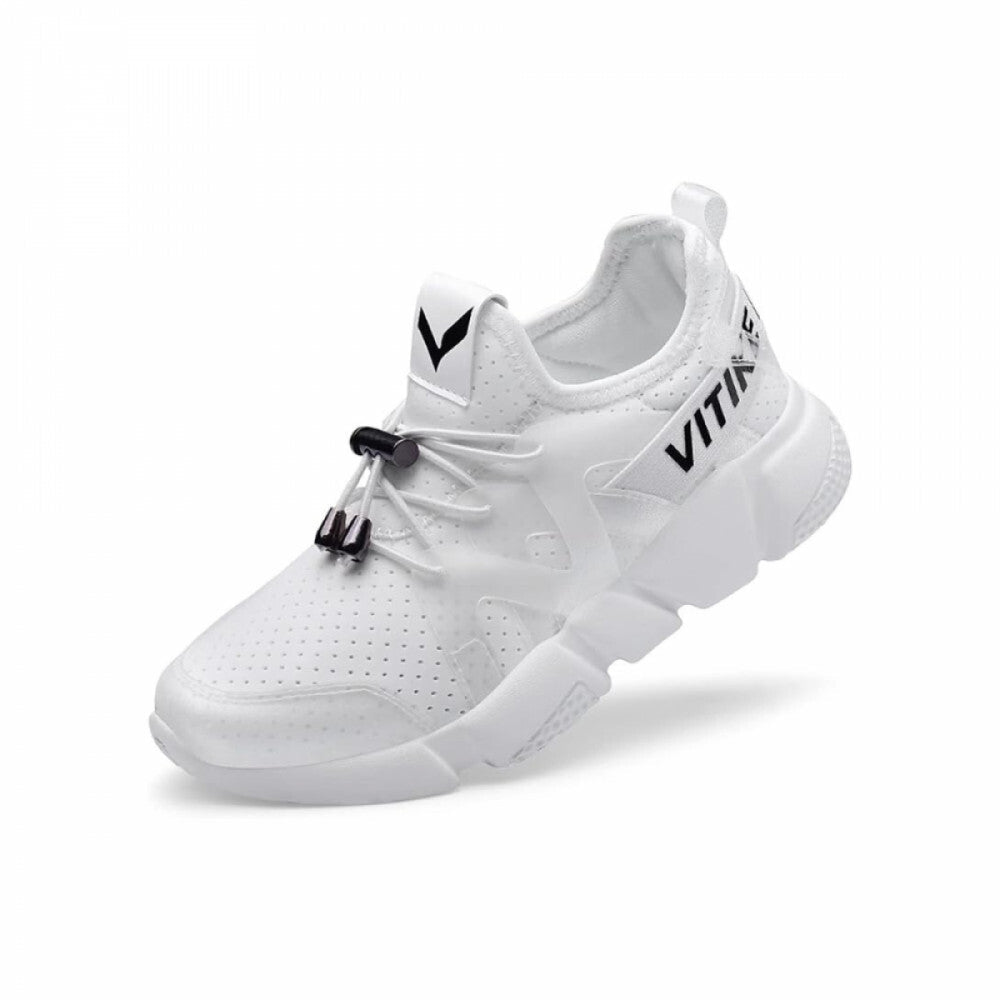 ASHION Vitike Kinder Turnschuhe Weiß