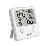 Digitalni sobni termometer in merilnik vlage – LCD zaslon, min. in maks. vrednost, Baldr B0335TH
