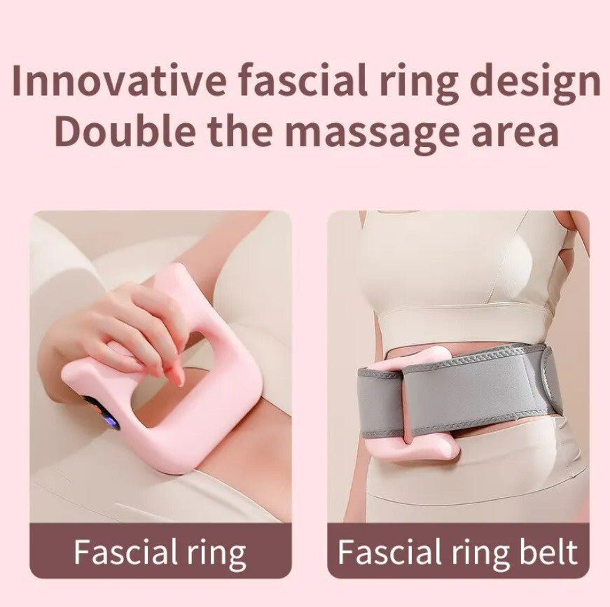 BLux Tragbarer Elektrischer Muskelstimulator Massagegerät - Vibrations-Handmassagegerät