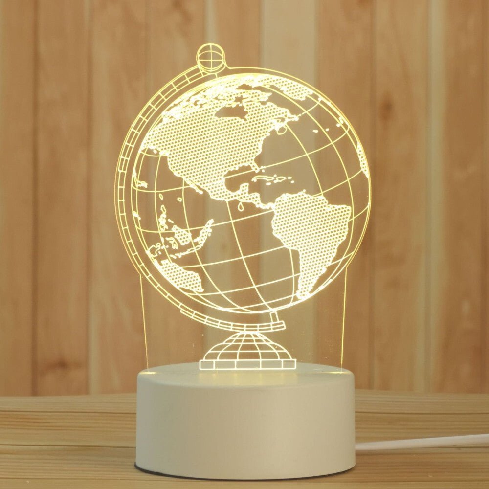 DreamLED Dekorative LED-Lampe, 3D Herzförmige Luftballons