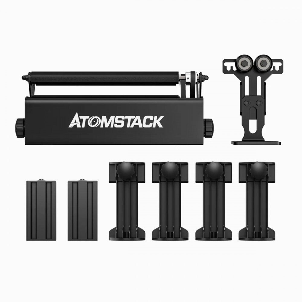 ENJOYWOOD R3 PRO Forgótengely Lézervágáshoz, Hengeres Tárgyak Gravírozására - BShopy