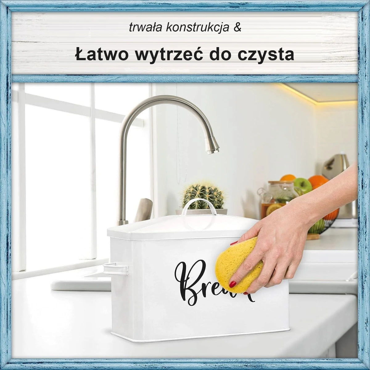 Czyszczenie chlebaka gąbką