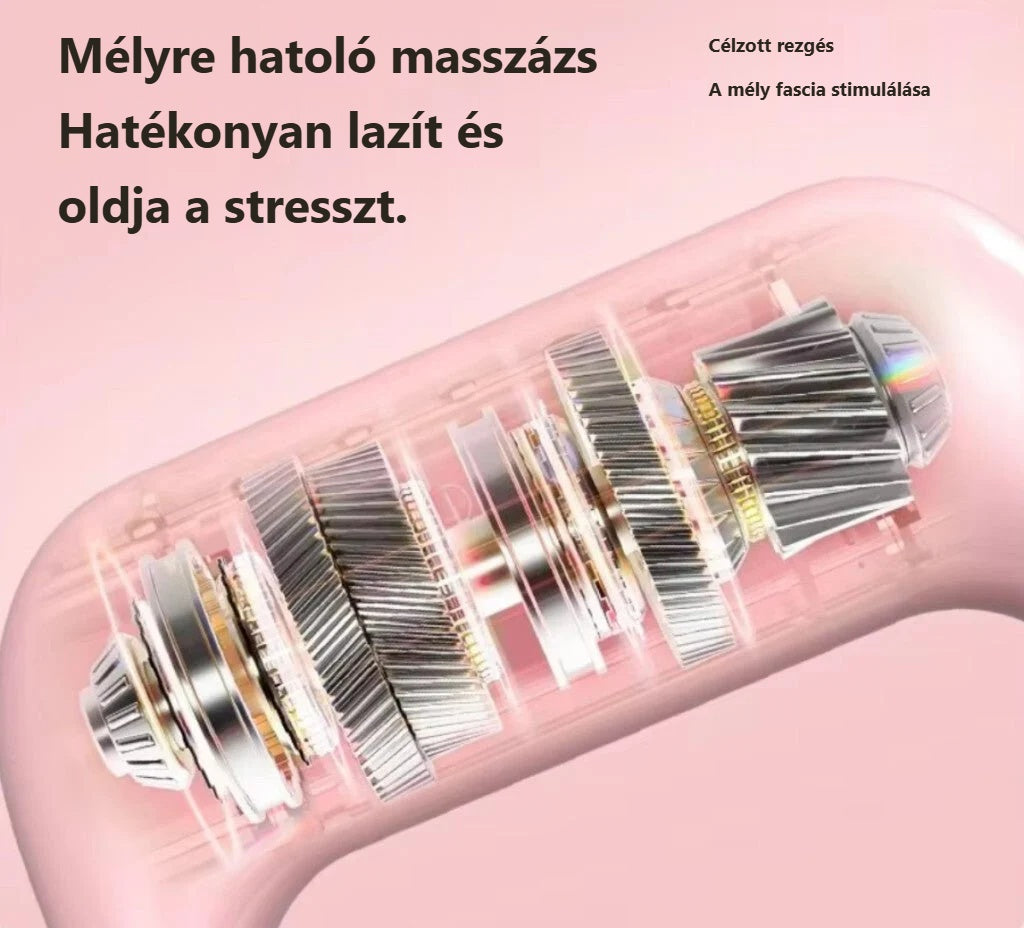 A vibrációs masszírozó belső motorjának metszeti rajza