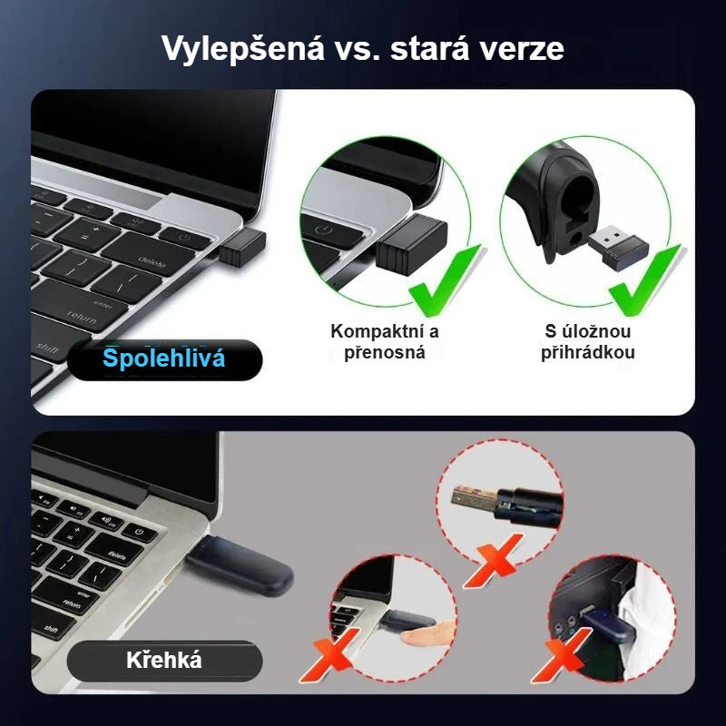Porovnání vylepšené a staré čtečky čárových kódů