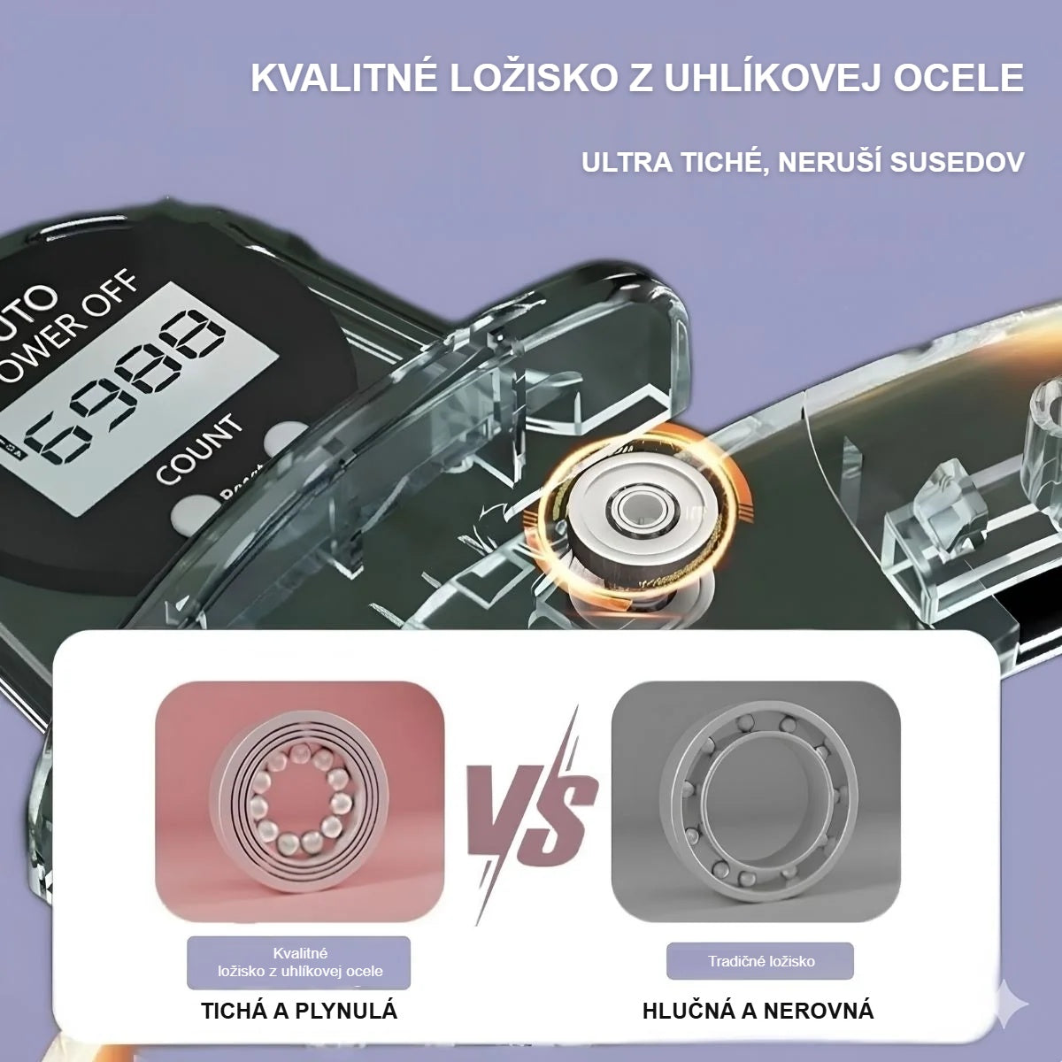Ložisko z uhlíkovej ocele a displej počítadla otáčok hula hoop obruče so závažím