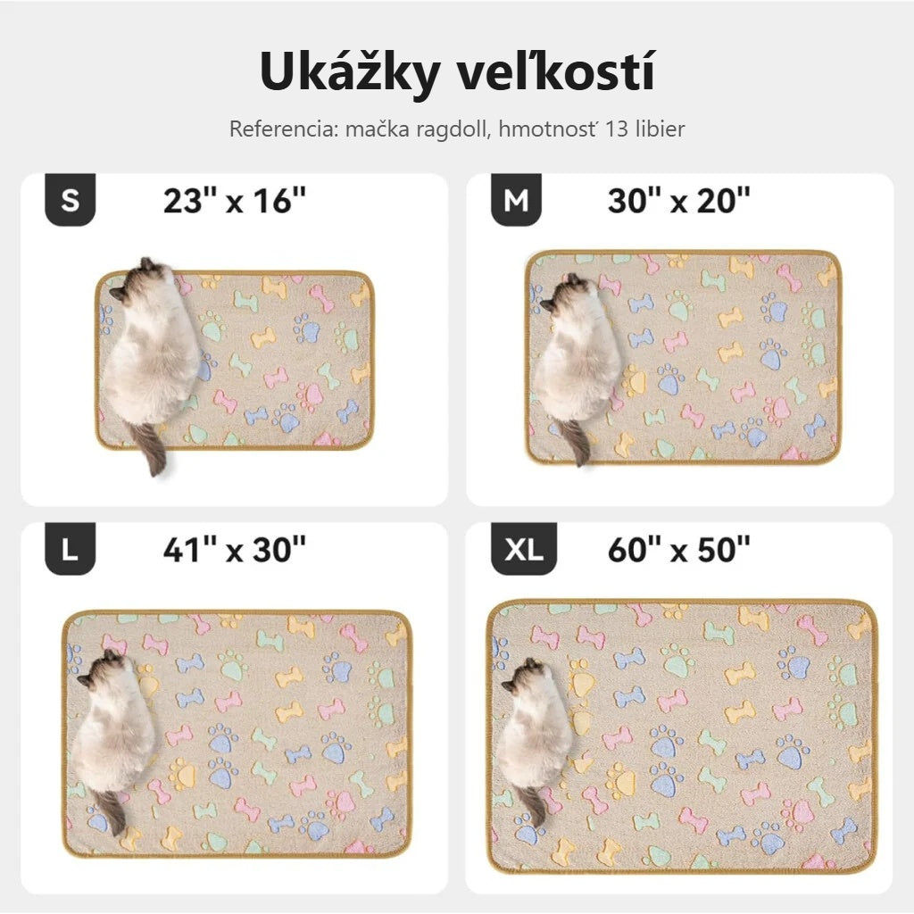 Porovnanie veľkostí diek pre domáce zvieratá