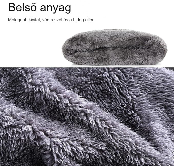Polár bélés anyaga közelről