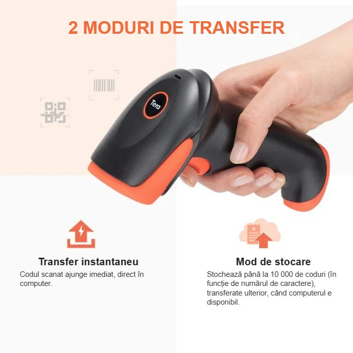 Cele două moduri de transfer ale cititorului: instantaneu și stocare