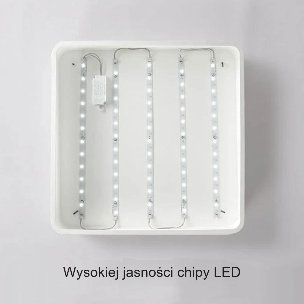Wnętrze lampy sufitowej LED z chipami LED o wysokiej jasności