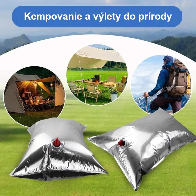 Vak na vodu na kempovanie a dobrodružstvá v prírode