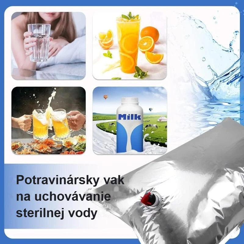 Vak na vodu na skladovanie pitnej vody a nápojov