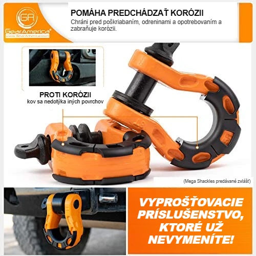D-krúžky s izolátorom na prevenciu korózie