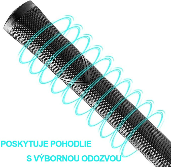 Pohodlný úchop a spätná väzba gripu Jumbo na golfovú palicu