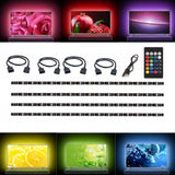 LED traka za TV 4 x 0,5 m, USB – RGB, pozadinsko svjetlo, s daljinskim, i za monitor, Innolight
