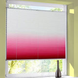 Plisé roleta bez vŕtania 110 x 130 cm – Klemmfix, napnutá, prepúšťa svetlo, proti pohľadom, Blux