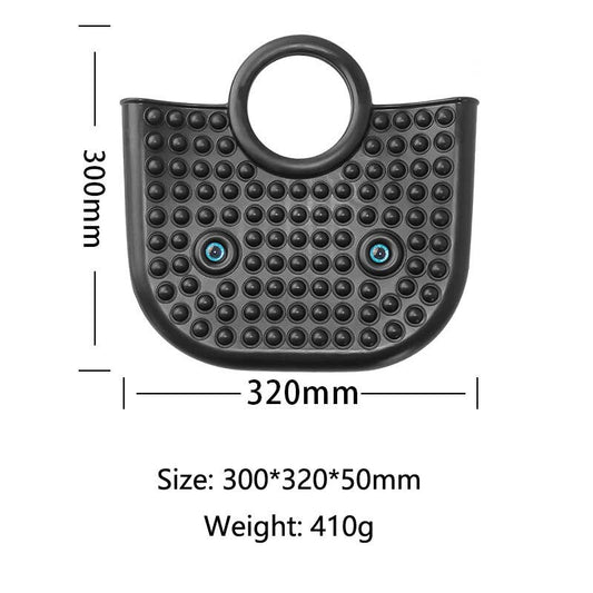 Milestar Pop Fidget Zabawka do Torebki – Czarny Antystresowy Pop It