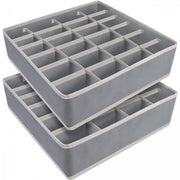 Yorgewd Organizator ladica 2 kom (sivi)