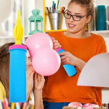 Pompka do balonów ręczna, 2 szt. – dwukierunkowa pompka na imprezę i do dekoracji, Linsition