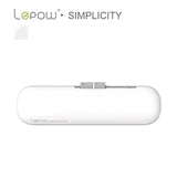 Lepow Simplicity 7800 mAh prijenosni power bank u bijeloj boji - vanjska baterija za telefon