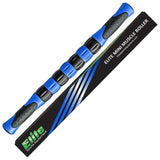Wałek do masażu mięśni typu roller stick – 41,5 cm, 7 rolek, antypoślizgowe uchwyty, do regeneracji