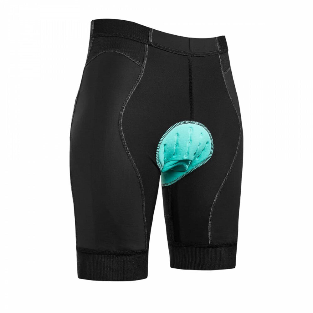 JIKKO 4D Herren Fahrrad- und Radsporthose mit Gepolstertem Sitzbereich