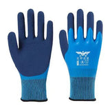 Mănuși de protecție cu latex, 2 perechi – mănuși de lucru impermeabile, aderență bună, Parkson L-598